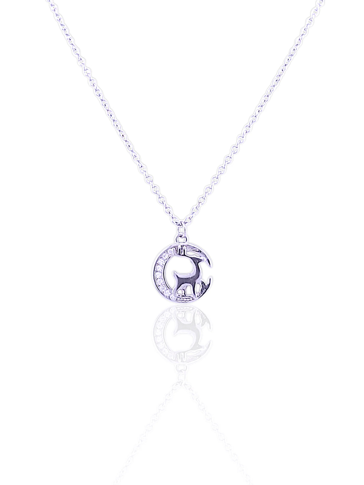 Deer Pendant chain set