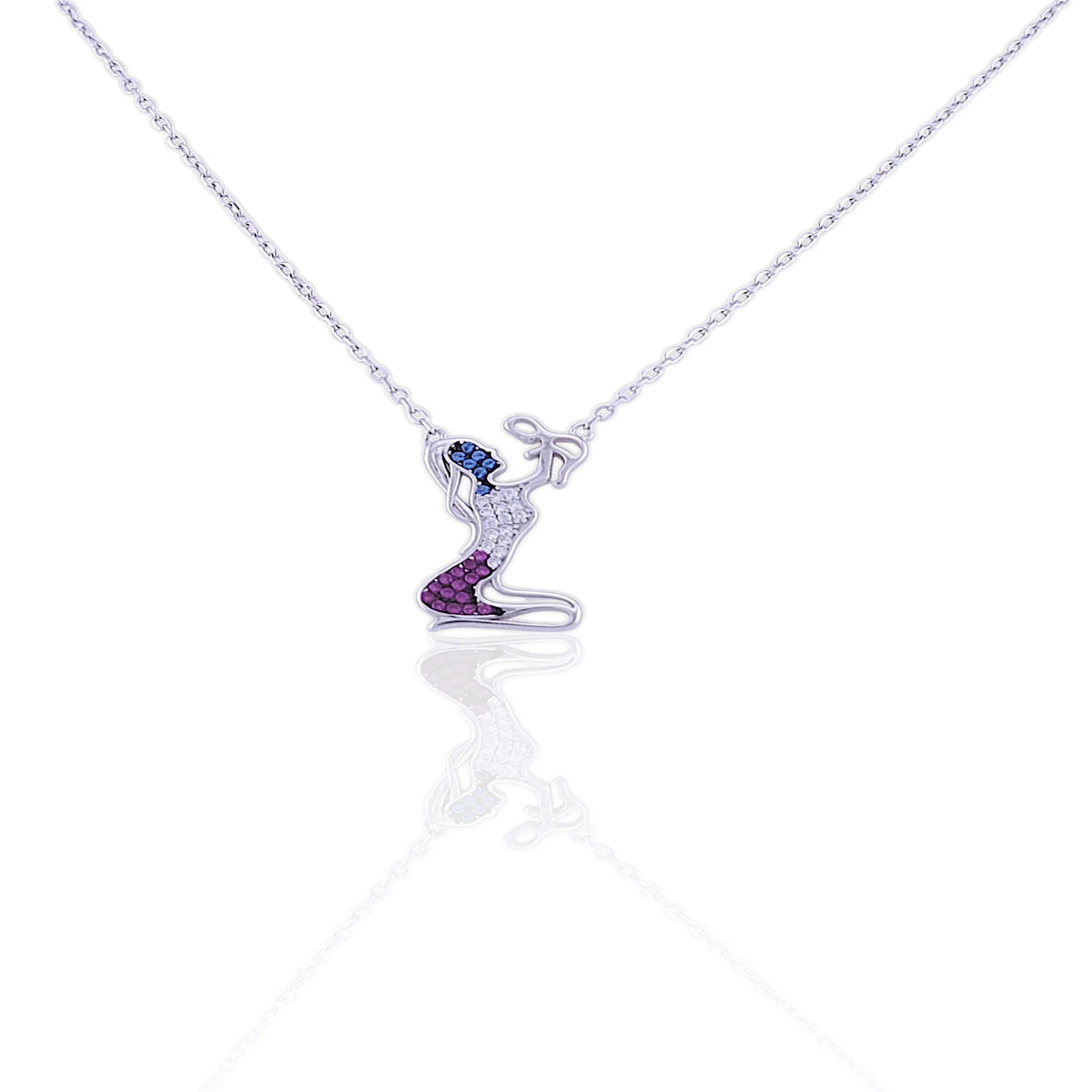Loving mother baby pendant set