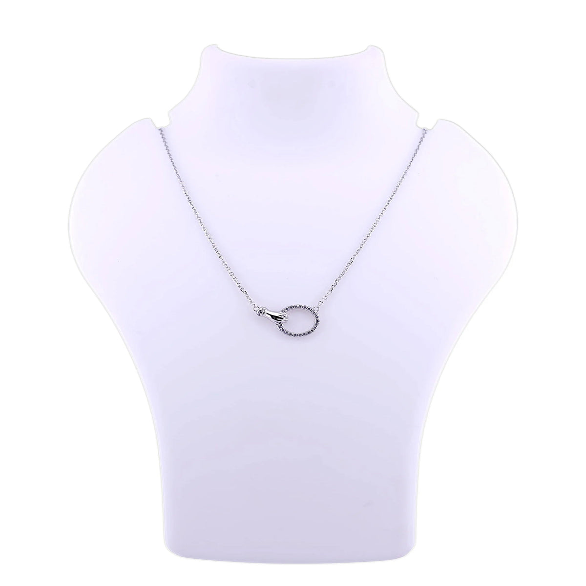 Round ring hand Pendant chain set