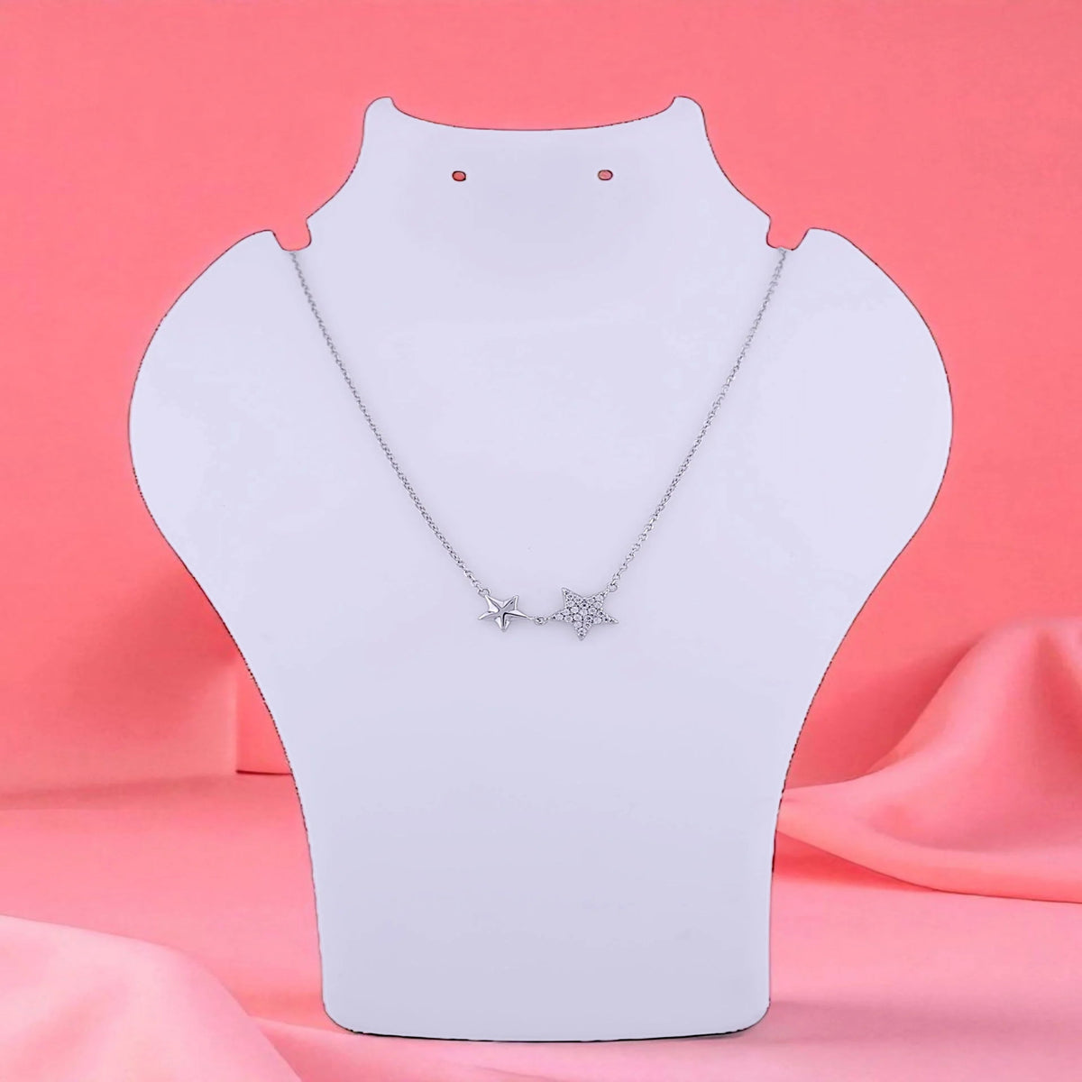 Two star pedant chain set