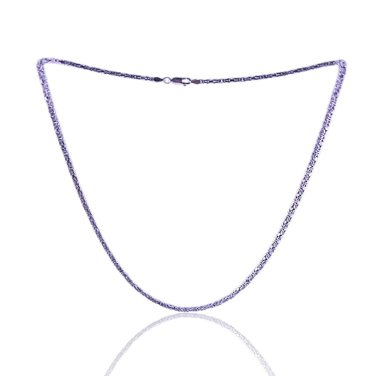Fine silver men chains