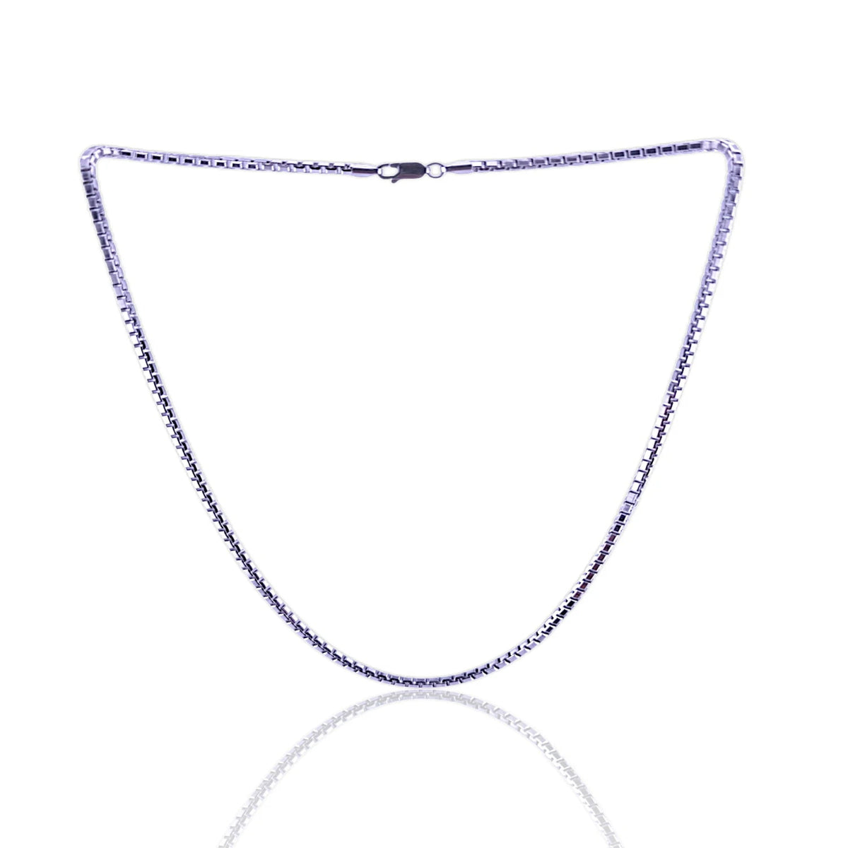 Fine silver men chain