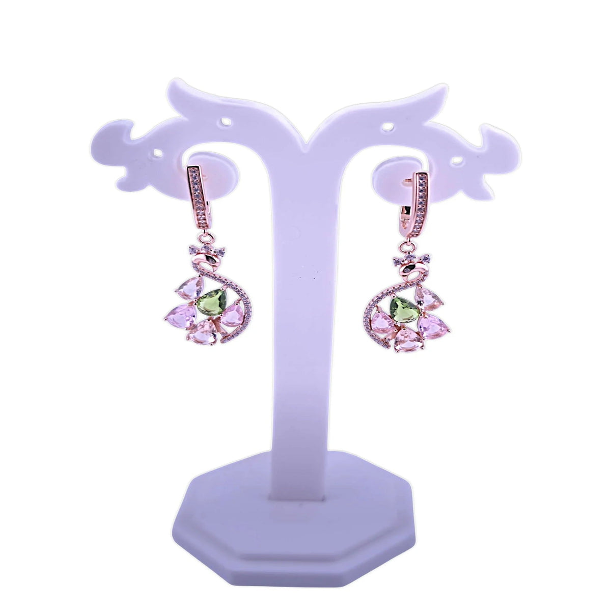 Duck design unique pattern earrings