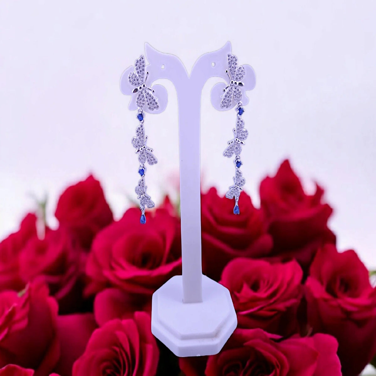 Butterfly earring for women