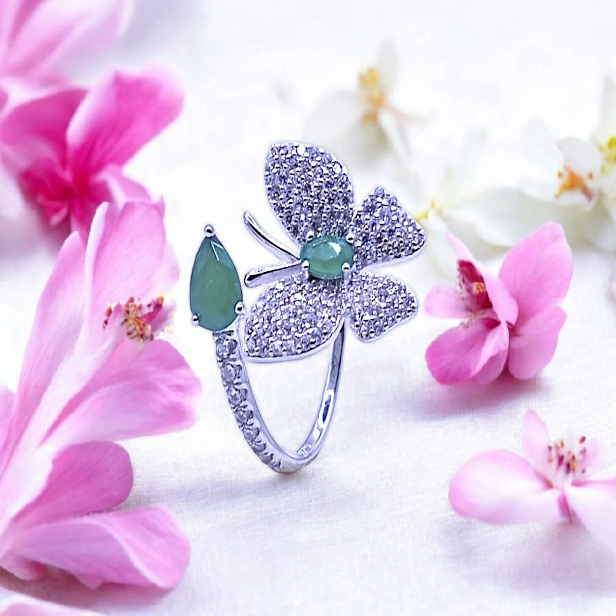 Butterfly earring for women