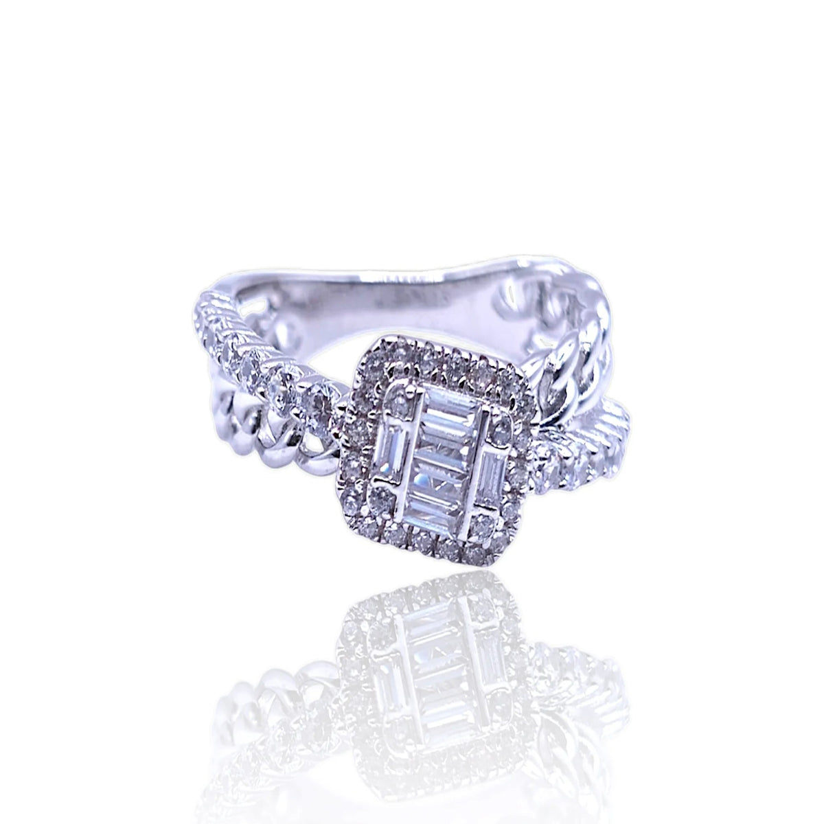 Fancy stone women ring