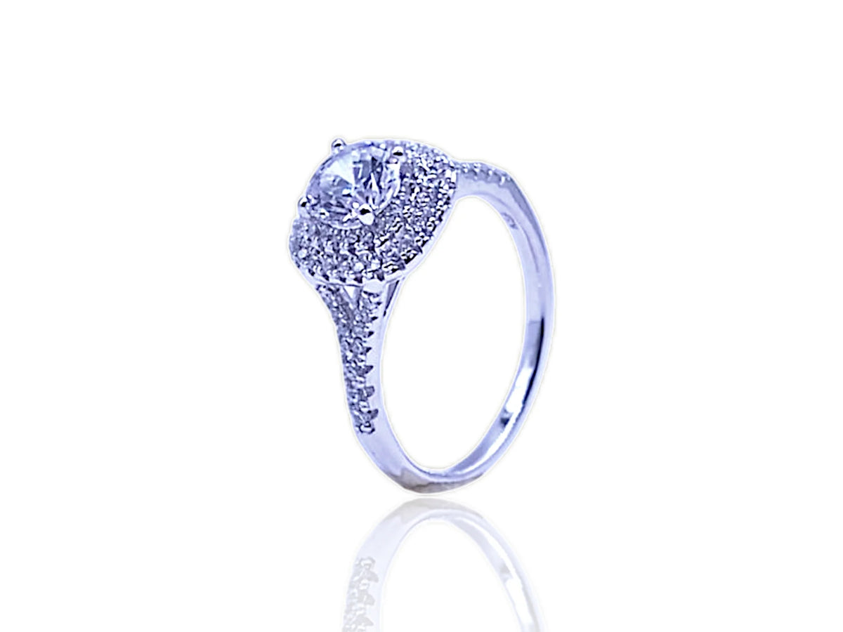 Premium stone women ring