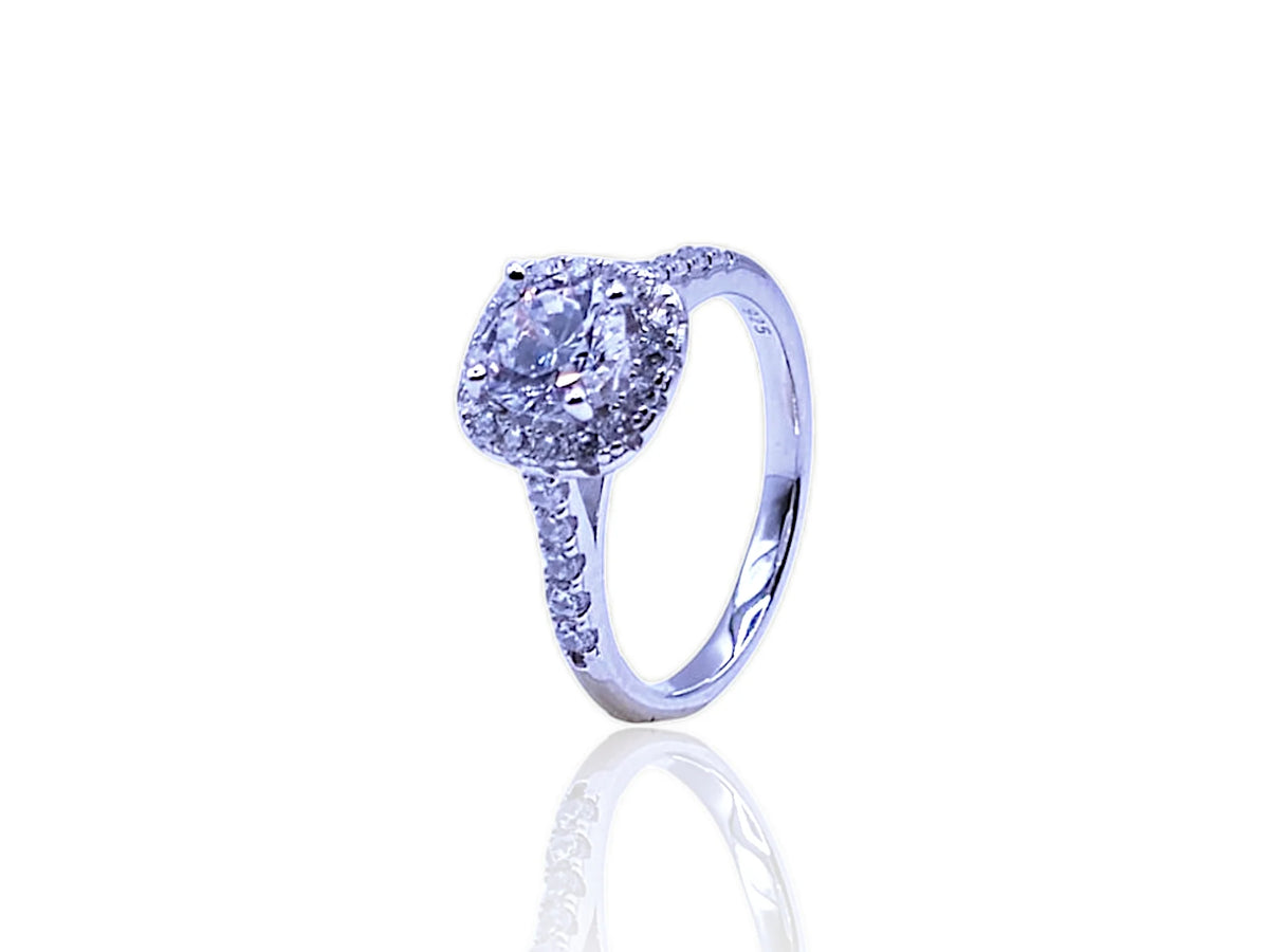 Premium silver women ring
