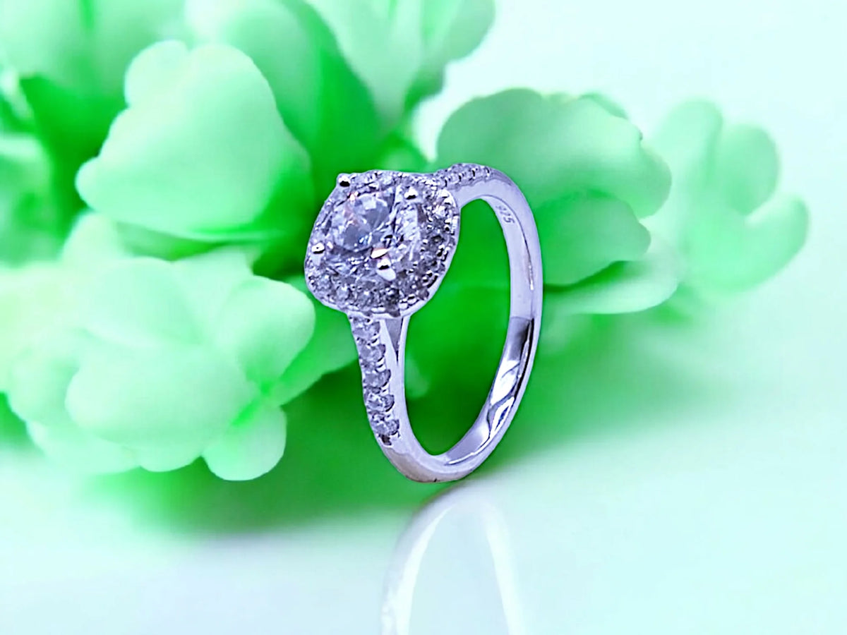 Premium silver women ring