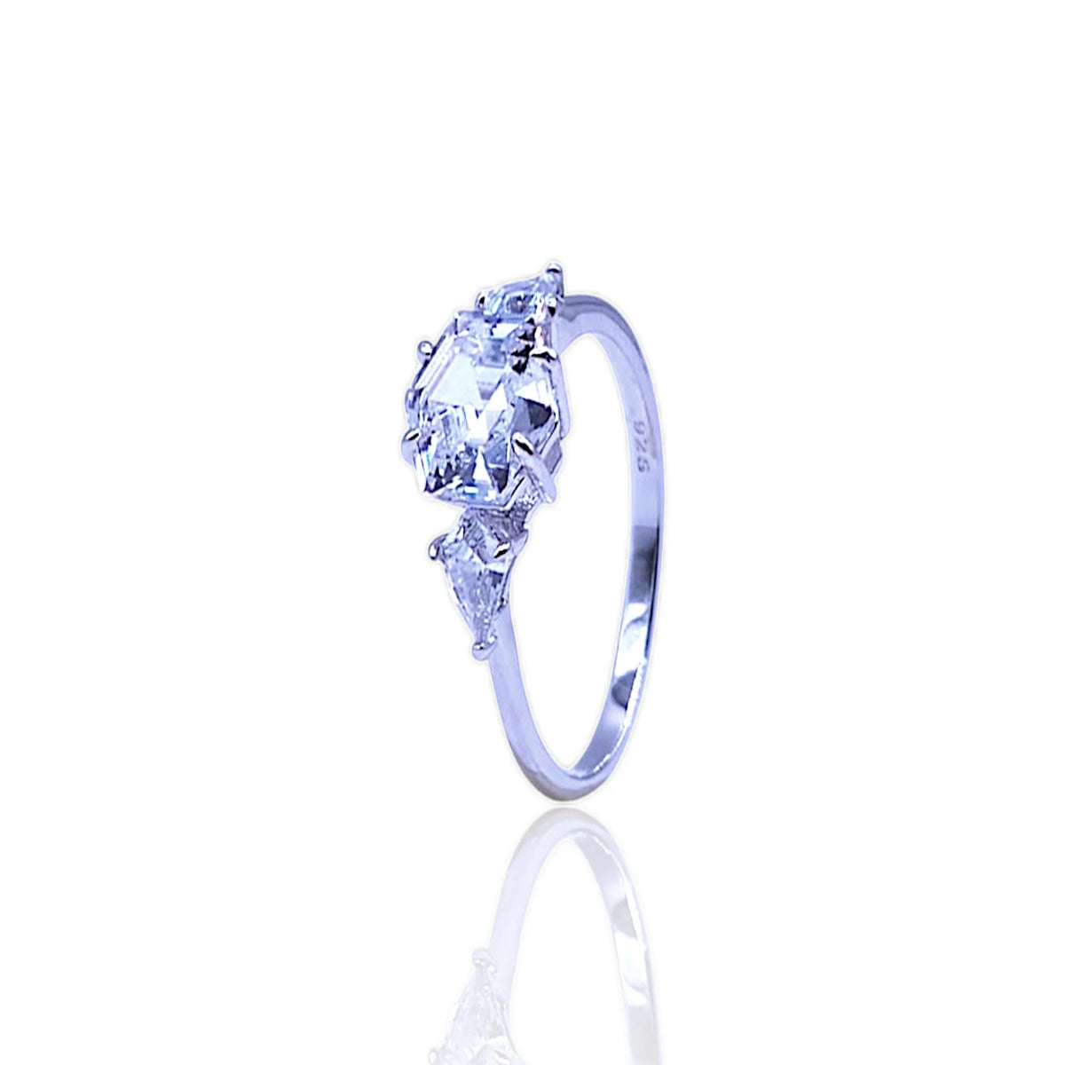 Premium KSP silver women ring