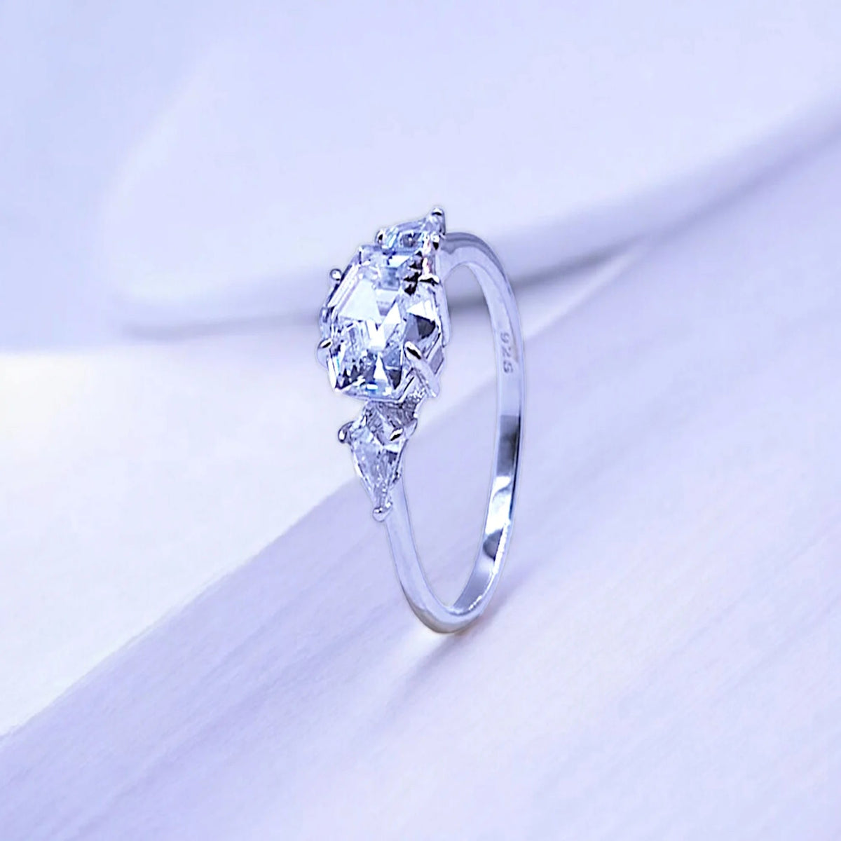Premium KSP silver women ring