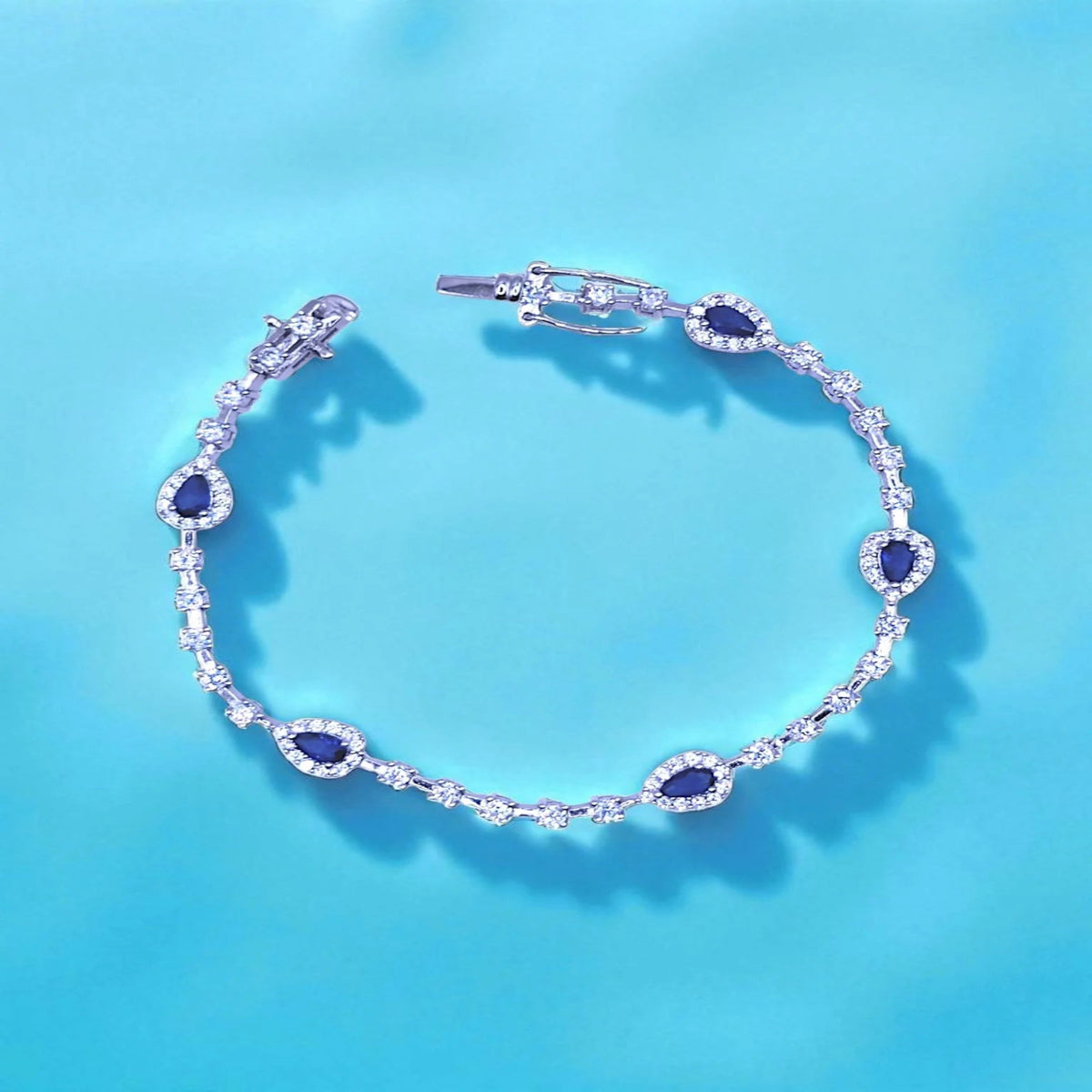 Blue stone women Bracelet