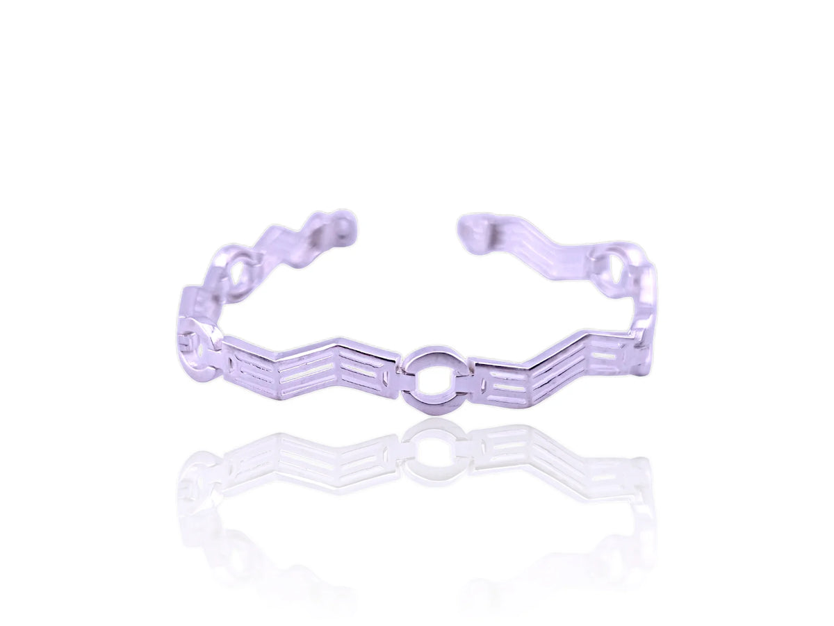 Pure silver men Bracelet