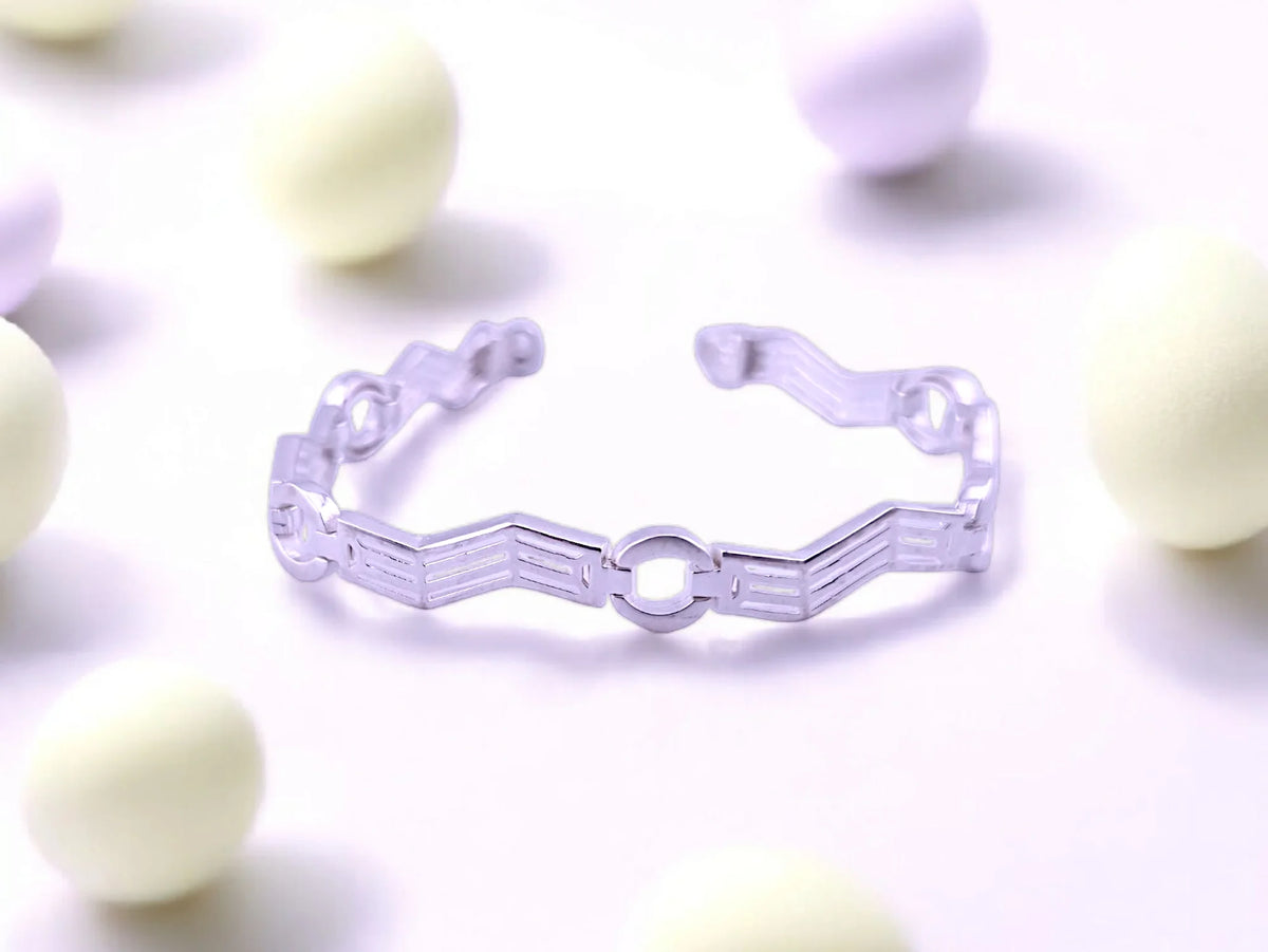 Pure silver men Bracelet