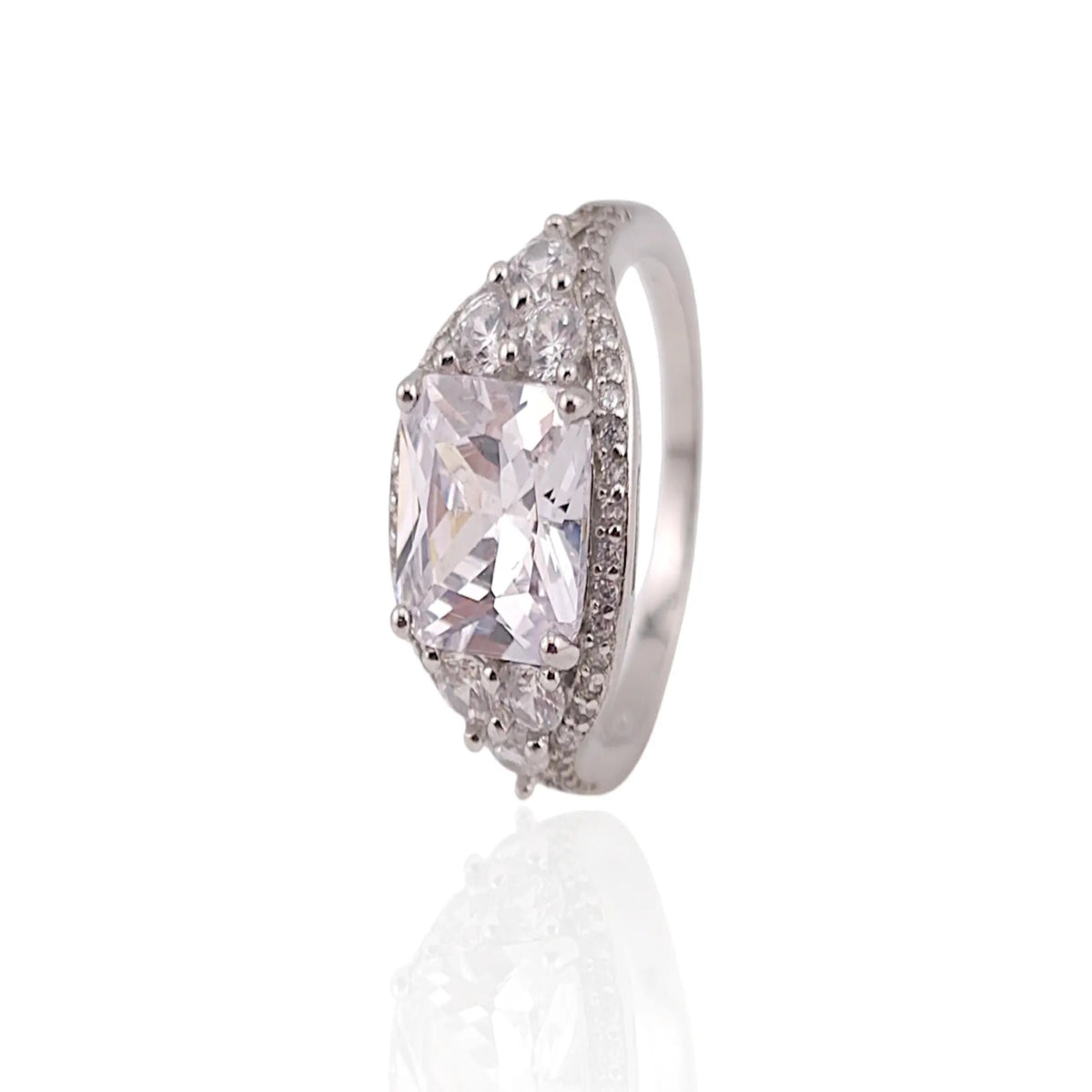 Premium silver women ring