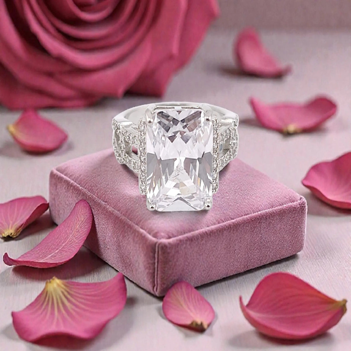 Premium silver ring
