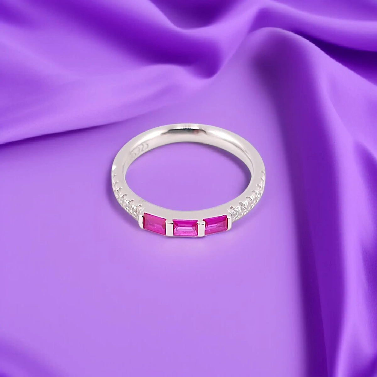 Premium silver KSP women ring