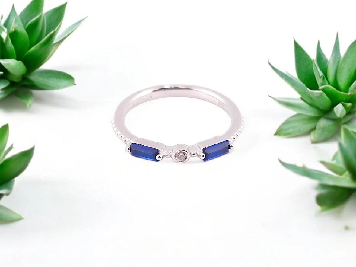 Pure silver women ring