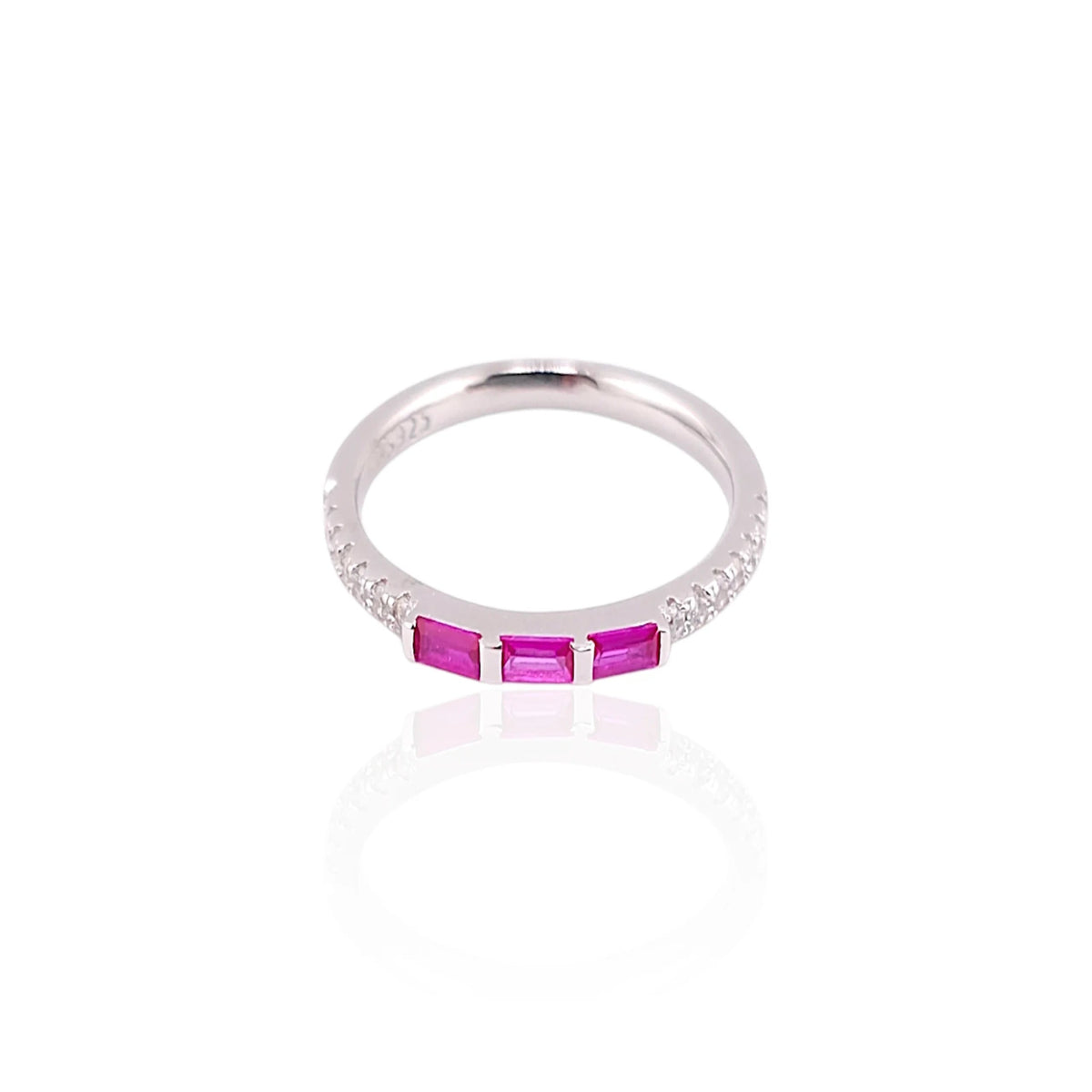 Premium silver KSP women ring