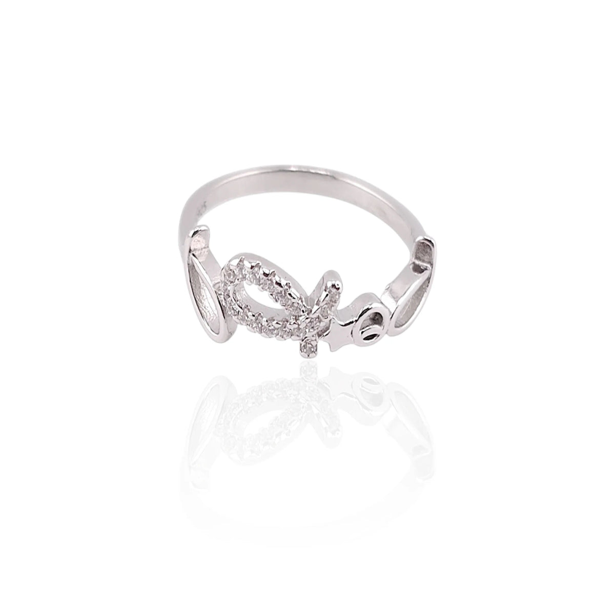 Premium silver Love Women ring