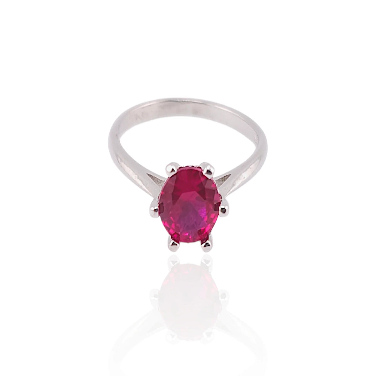 Single stone women ring