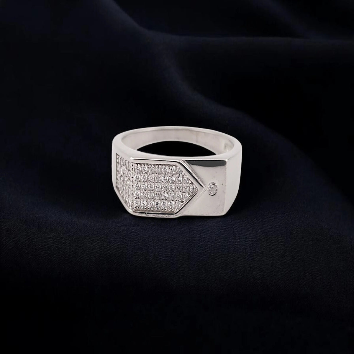 KSP Pure silver men ring