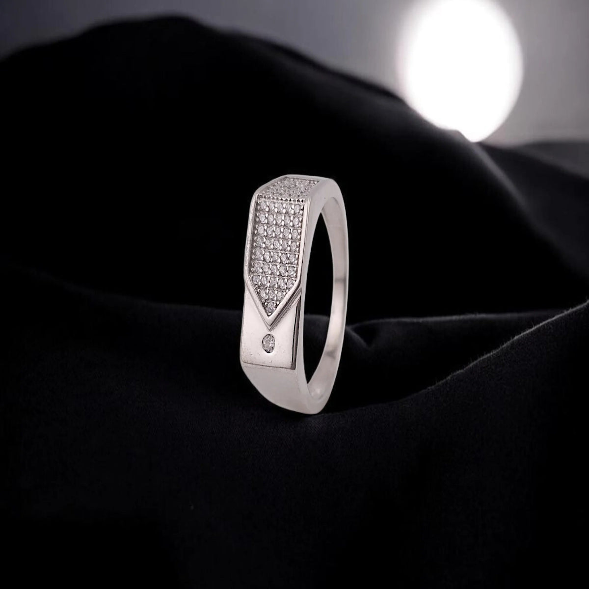 KSP Pure silver men ring