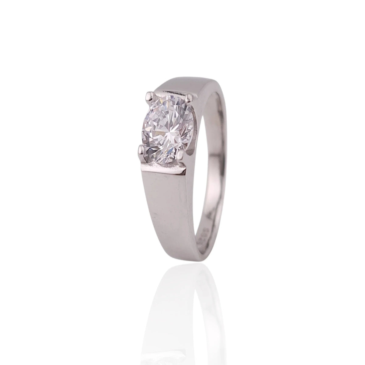 Single stone men fancy ring