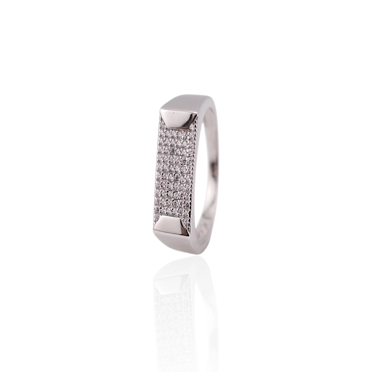 Full stone men ring