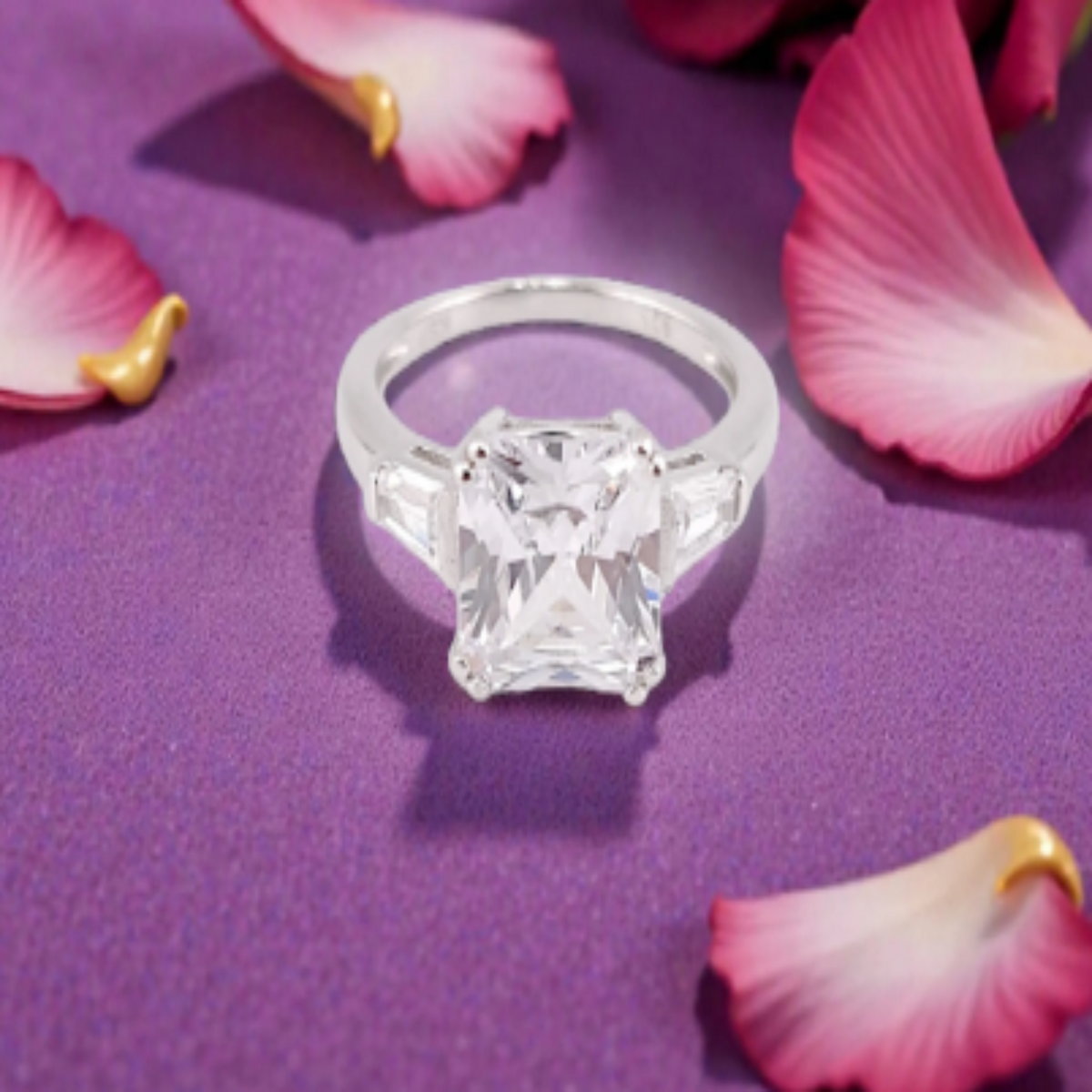 Premium silver women ring