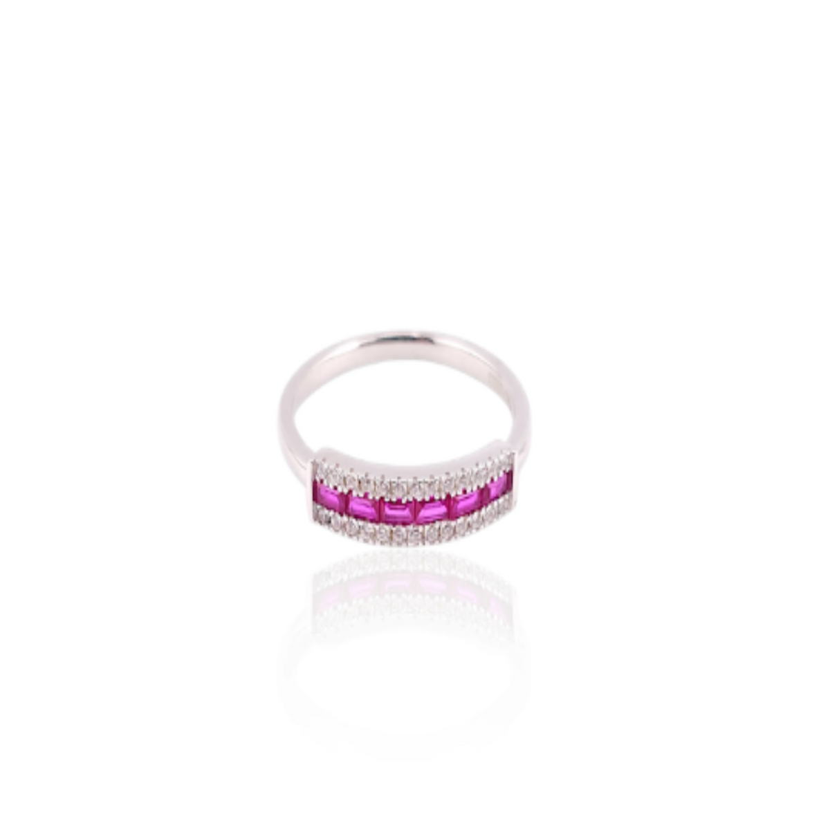 Premium silver women ring