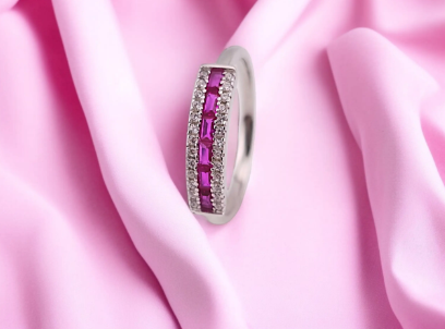 Premium silver women ring