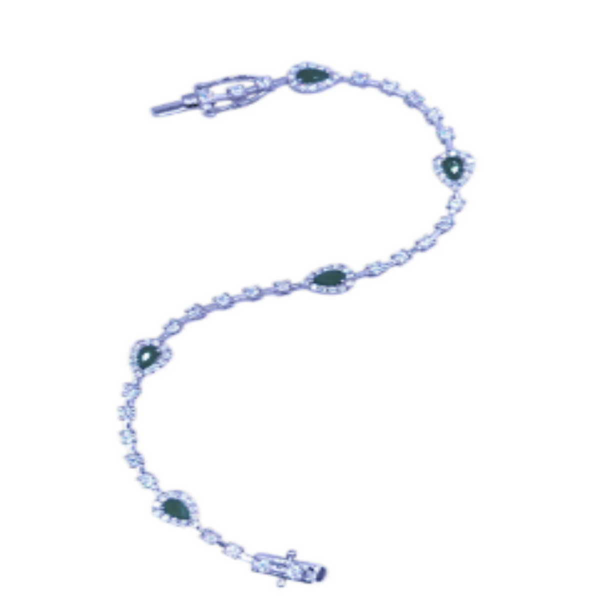 Fancy green stone premium Bracelet